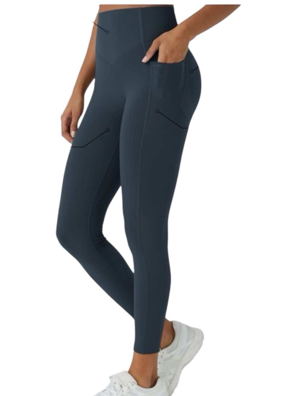Halara UltraSculpt™ High Waisted Tummy Control Butt Lifting Ruched Pockets small